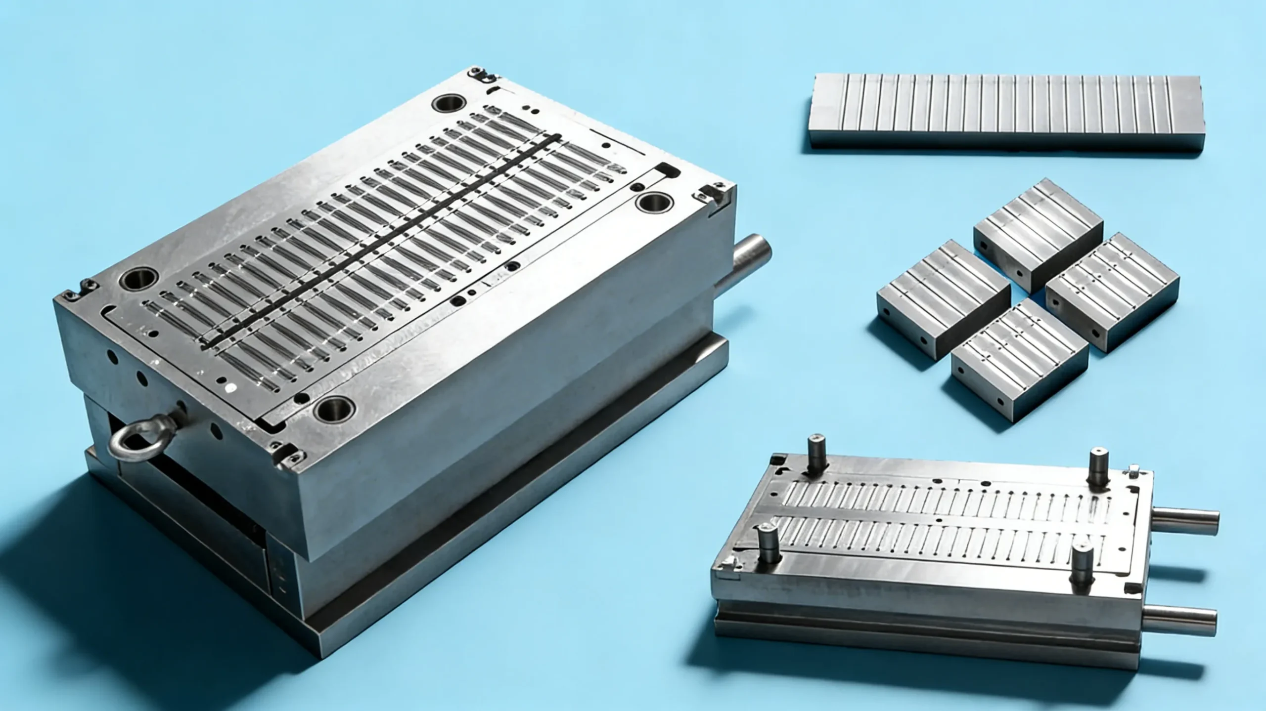 Plunger Mold for three-part syringe