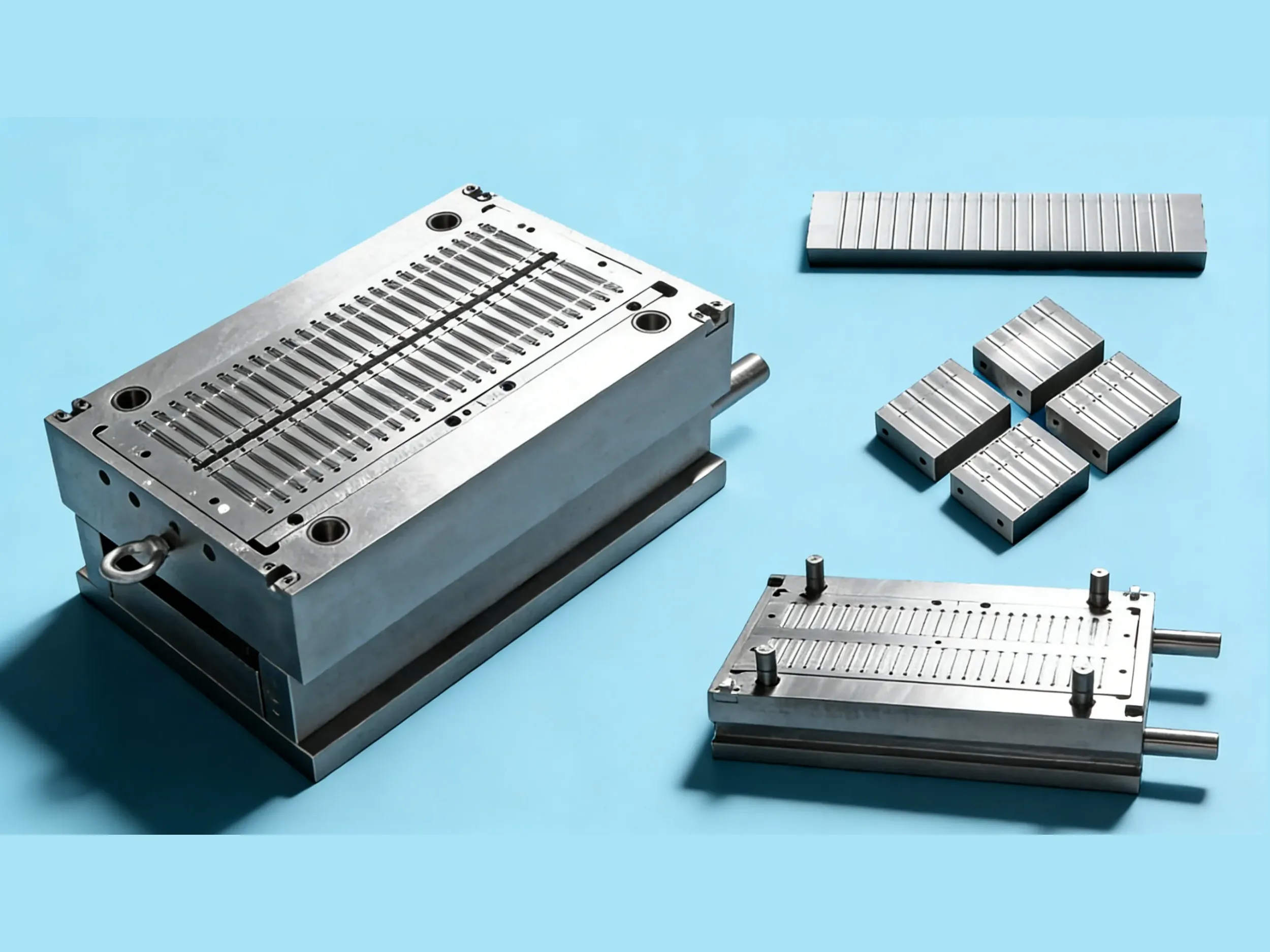 Plunger Mold for three-part syringe
