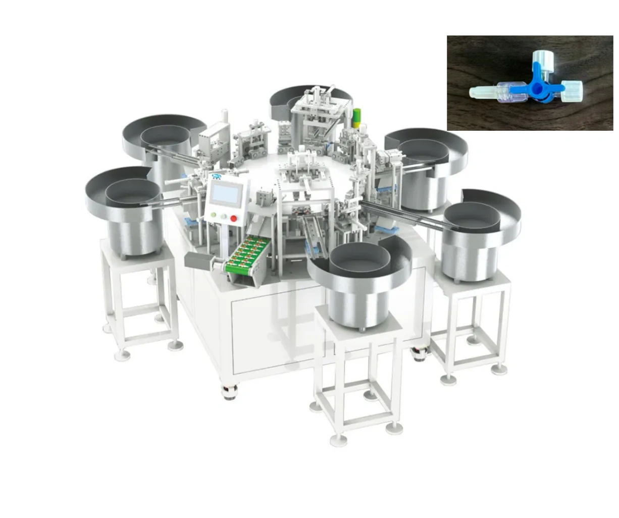Three-way Stopcock Assembly Machine