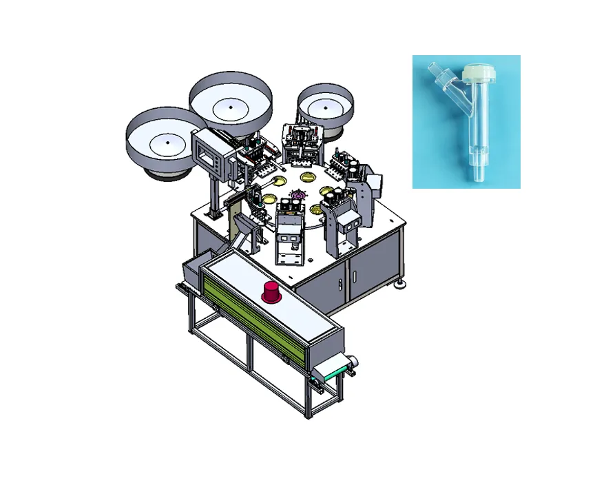 Y-injection welding machine