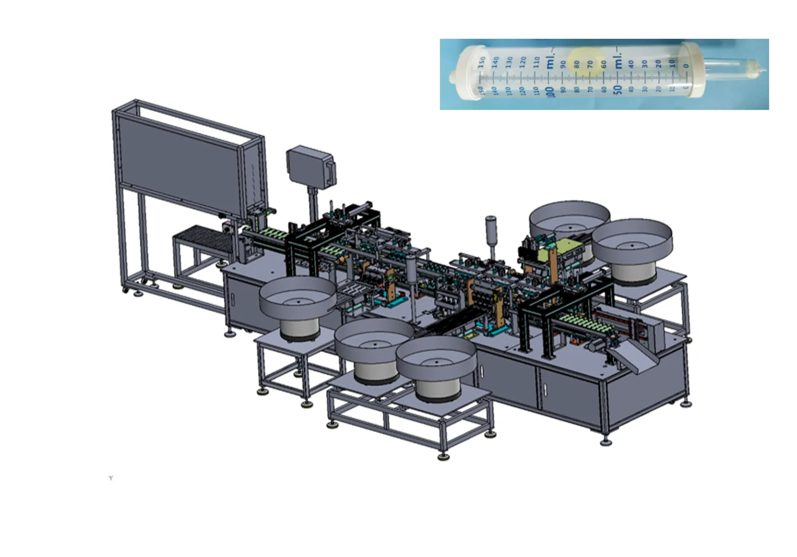 IV Burette Assembly Machine