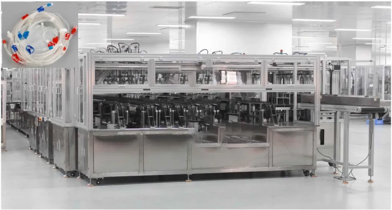 Hemodialysis Bloodline Set Automatic Assembly Line