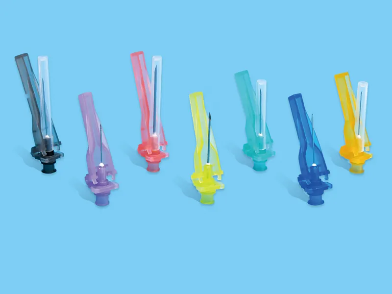 Safety injection needle
